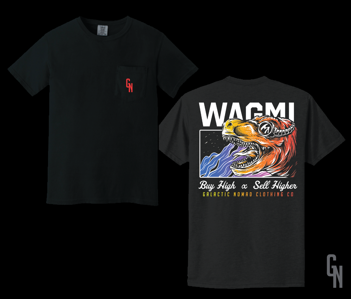 WAGMI Pocket Tee – Galactic Nomad Supply Co